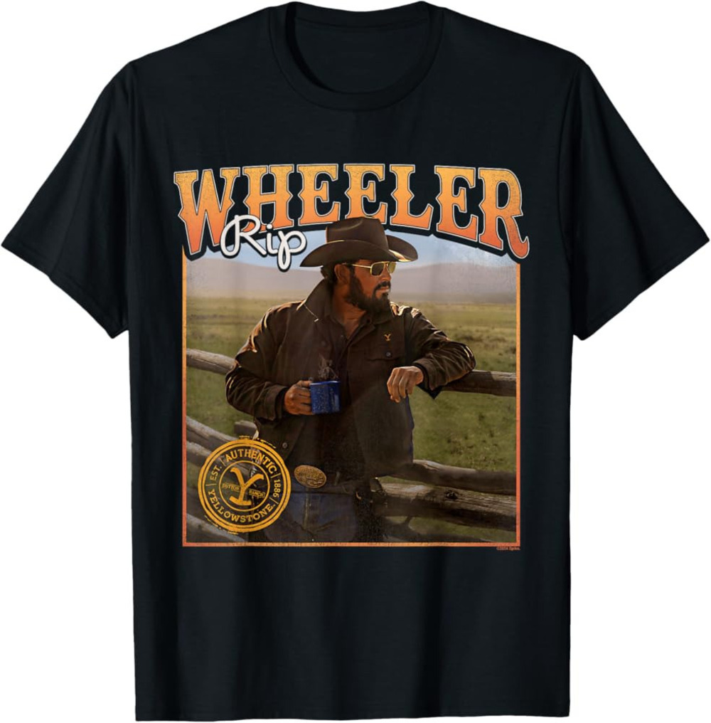 Yellowstone Coffee With Rip Wheeler T-Shirt